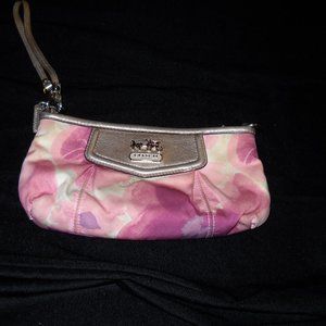 coach madison wristlet